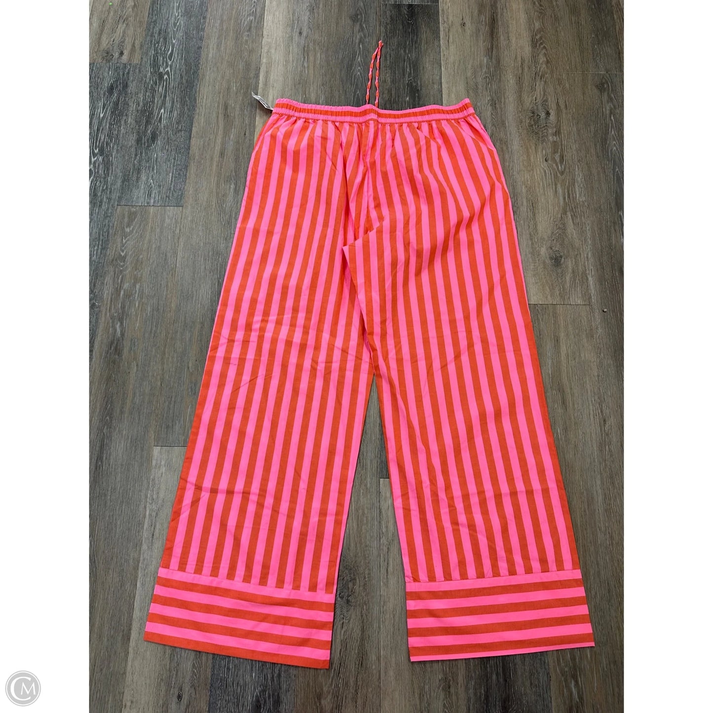 Pants Wide Leg By Next In Striped Pattern, Size: 16 Tall