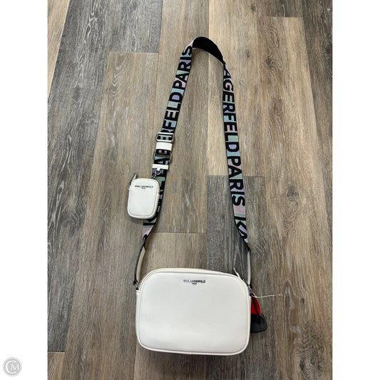 Crossbody Designer By Karl Lagerfeld, Size: Medium