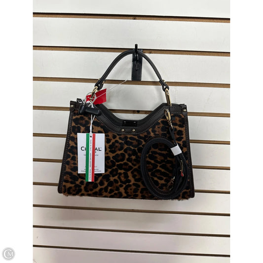 Crossbody Leather By Cheval Firenze, Size: Medium