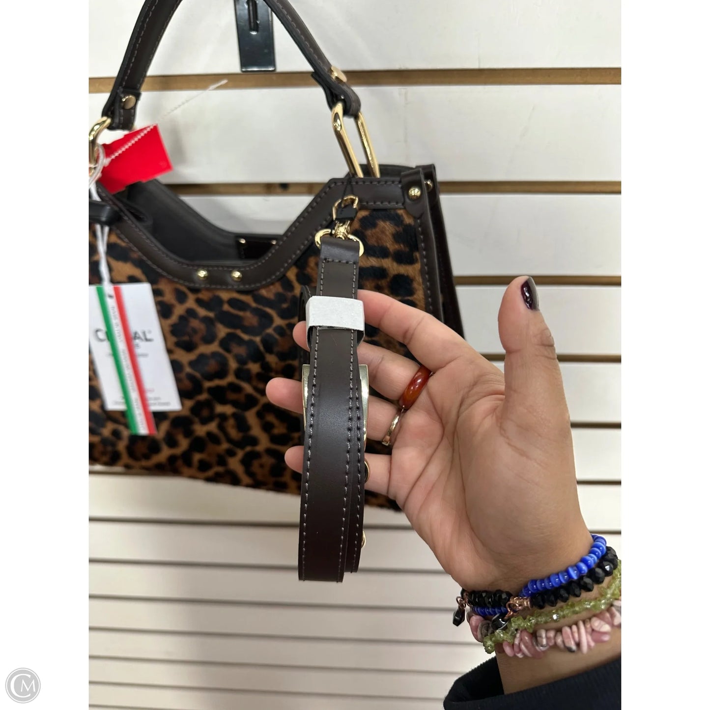 Crossbody Leather By Cheval Firenze, Size: Medium