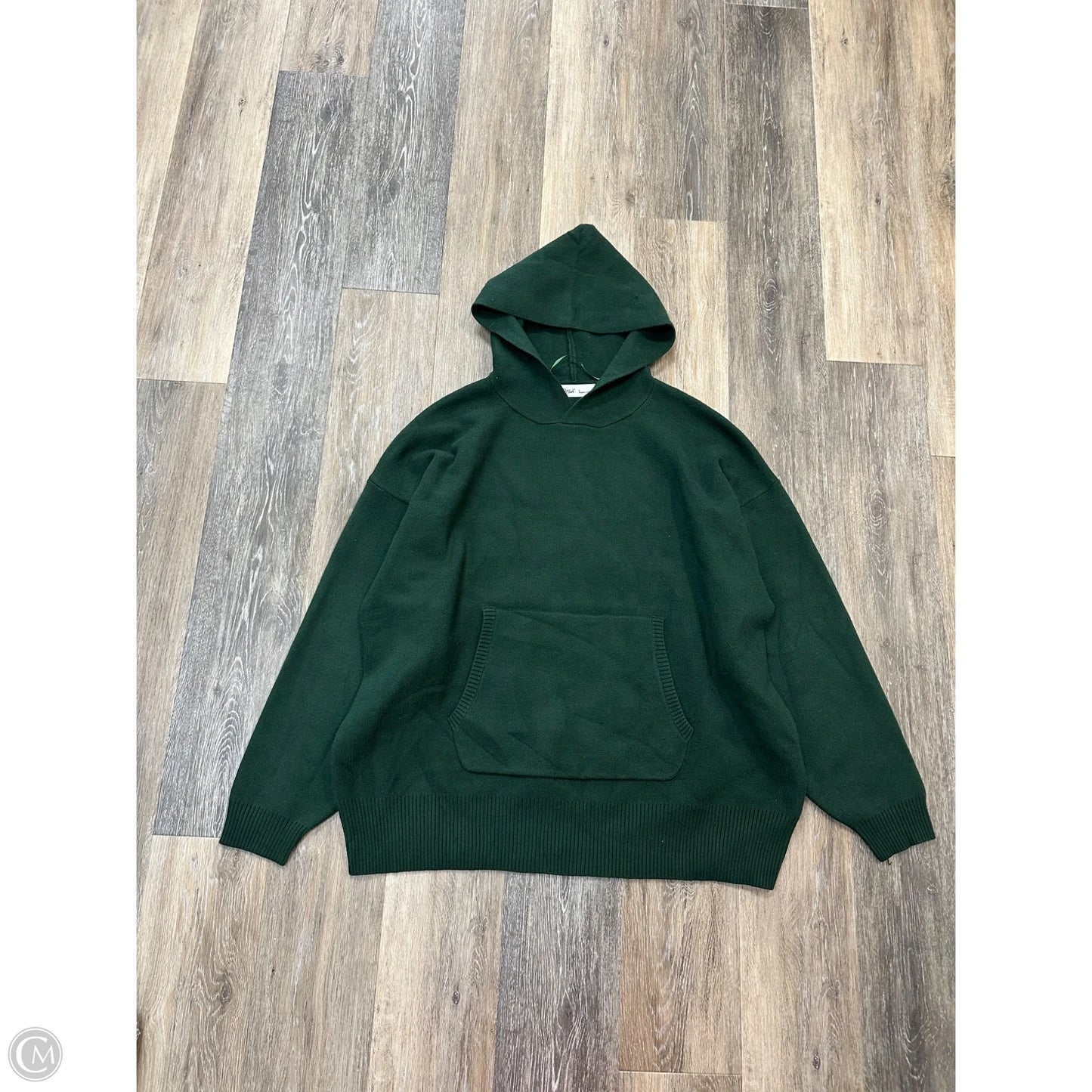 Sweater By Rae Mode In Green, Size: L