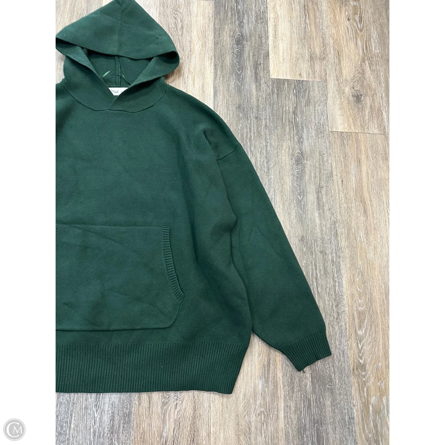 Sweater By Rae Mode In Green, Size: L