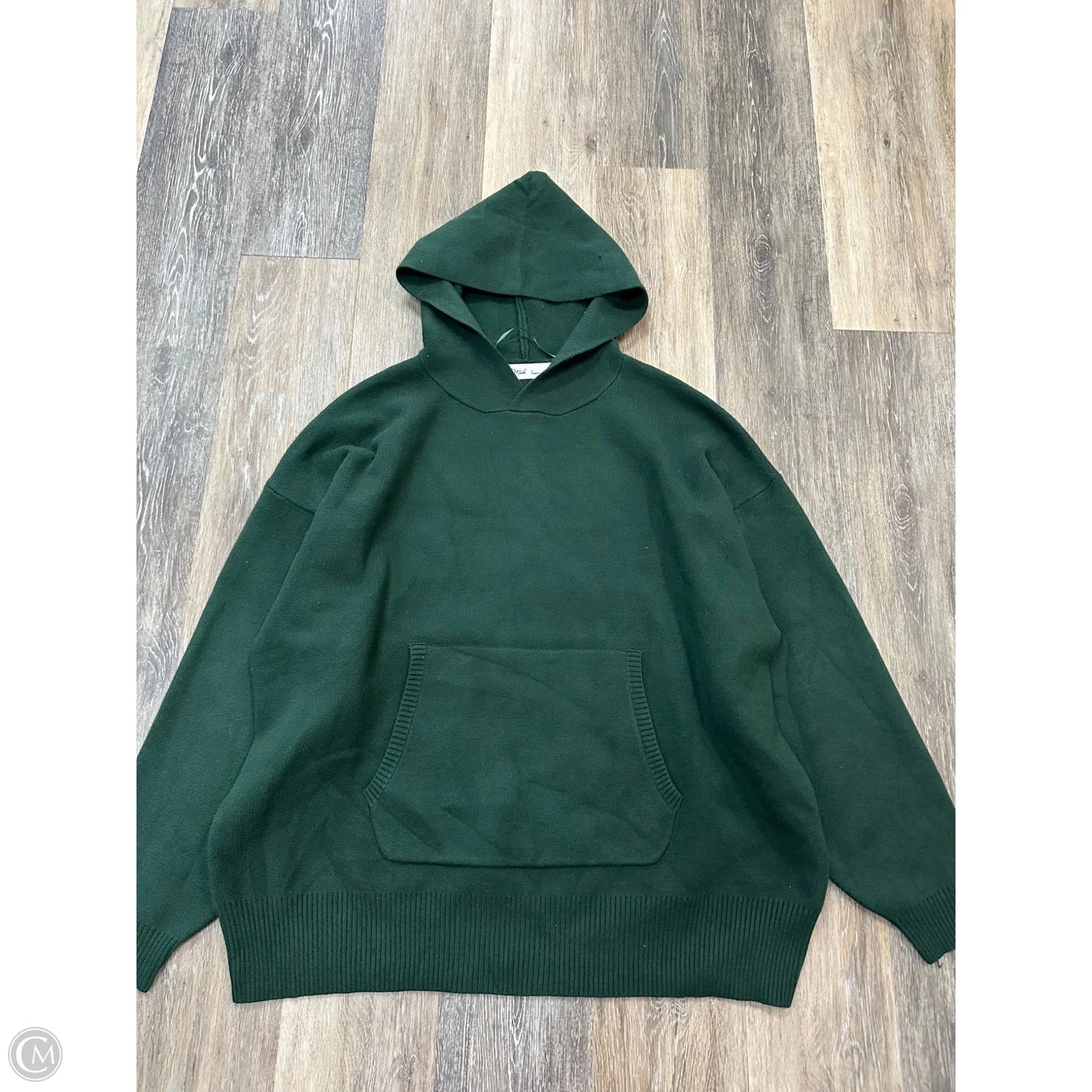 Sweater By Rae Mode In Green, Size: L