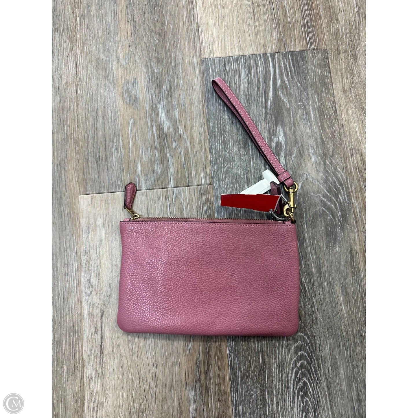 Wristlet Designer By Coach, Size: Medium