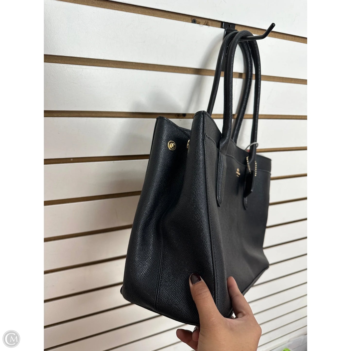 Tote Designer By Coach, Size: Large