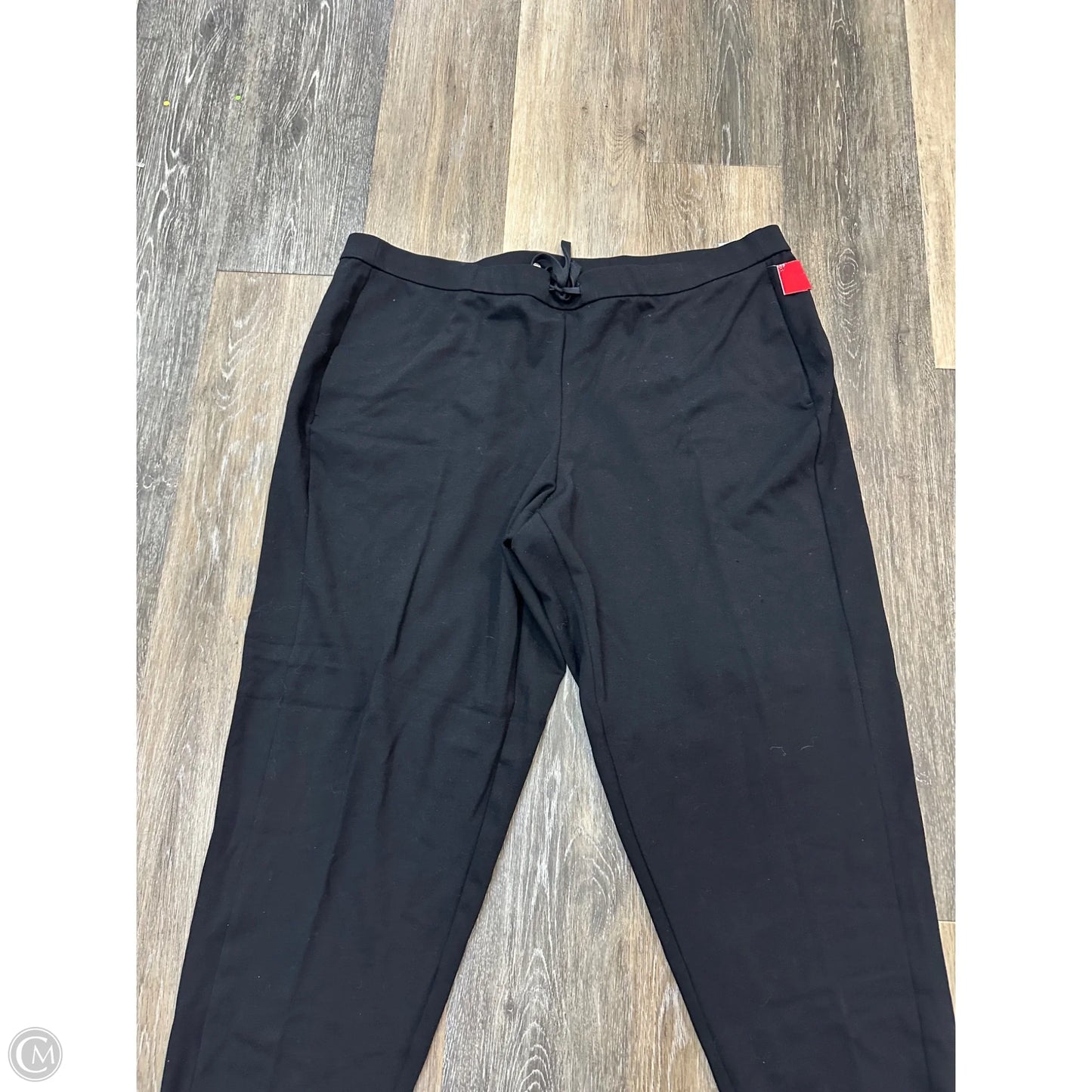 Pants Cropped By Eileen Fisher In Black, Size: Xl