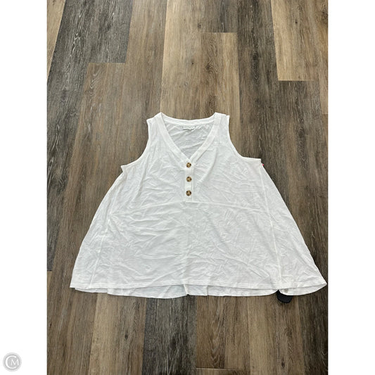 Tank Top By J. Jill In White, Size: L
