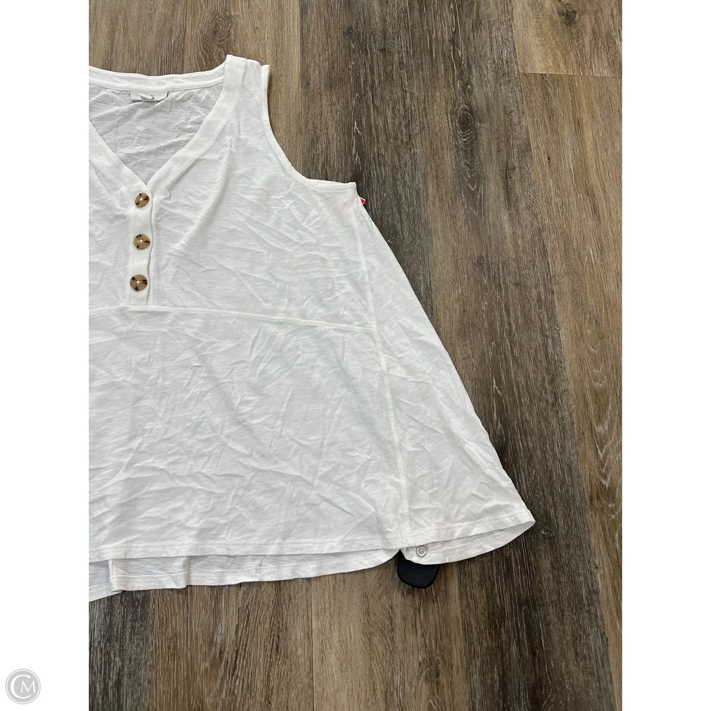 Tank Top By J. Jill In White, Size: L