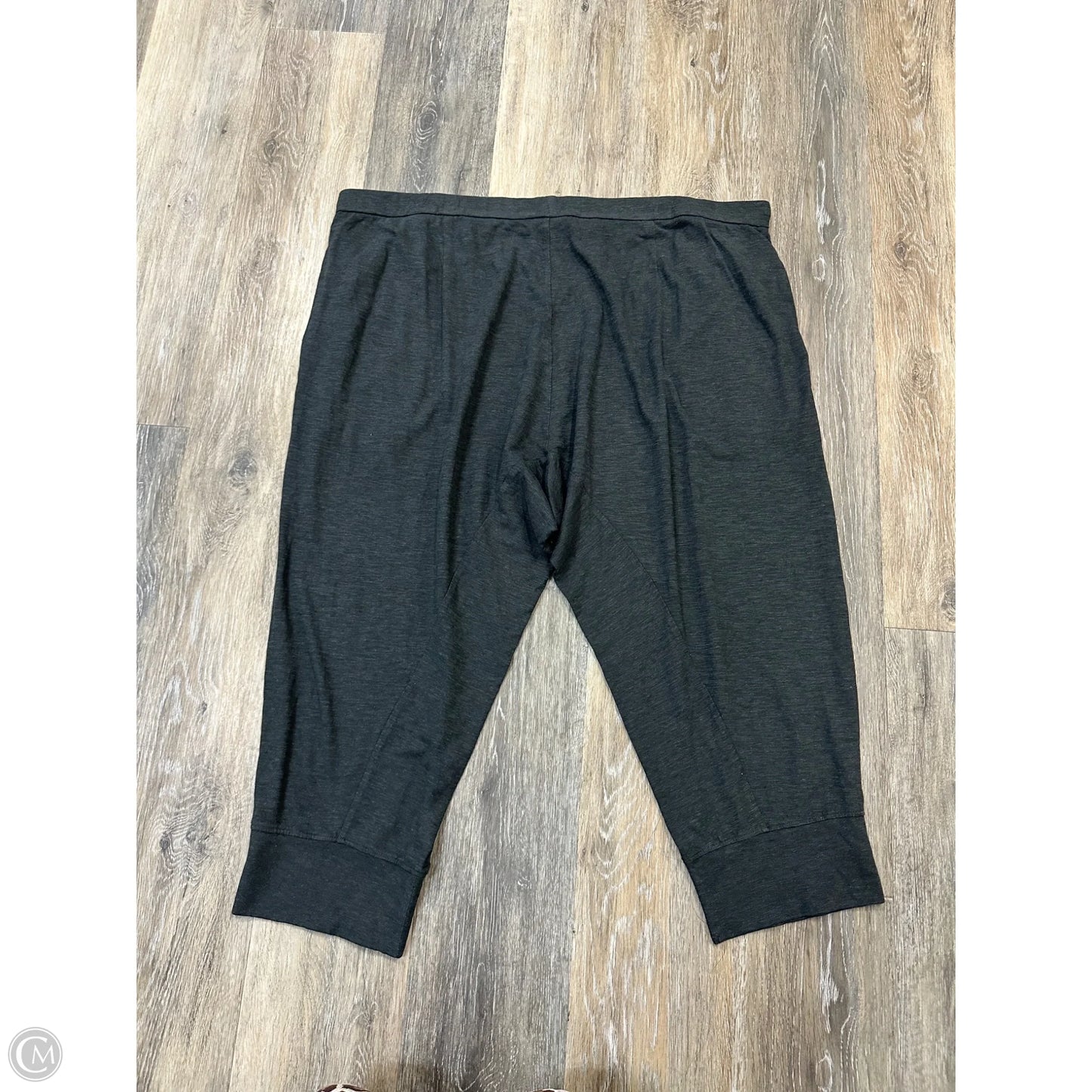 Capris By Eileen Fisher In Grey, Size: Xl