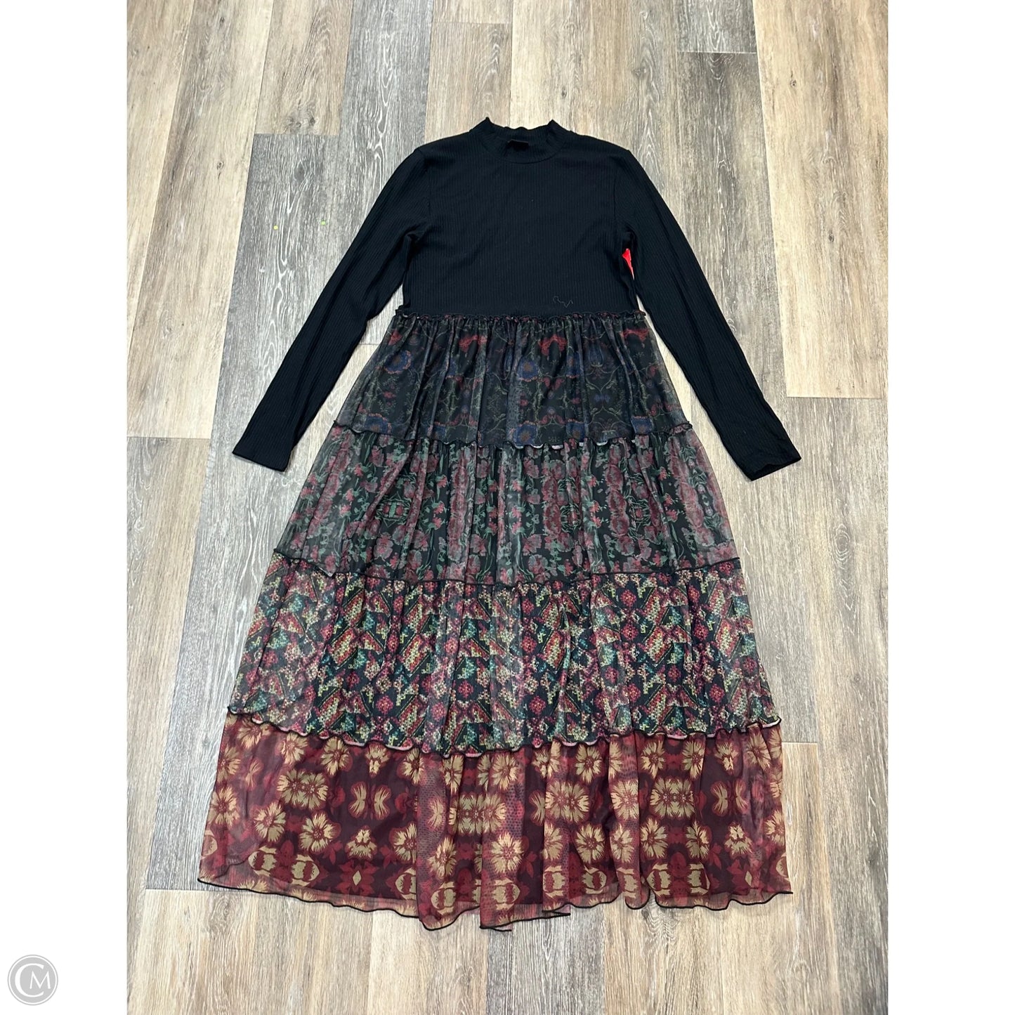 Dress Casual Maxi By Desigual In Black, Size: Xl