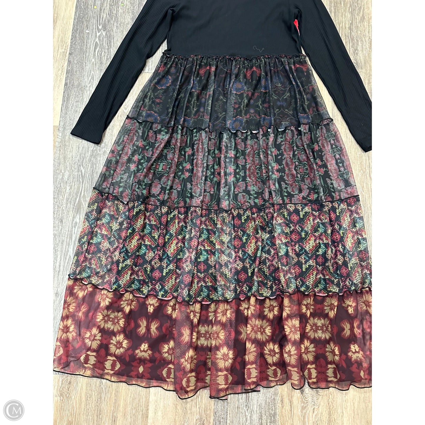 Dress Casual Maxi By Desigual In Black, Size: Xl