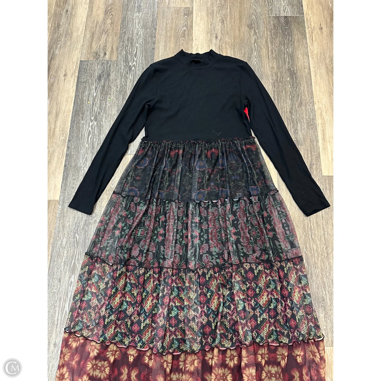 Dress Casual Maxi By Desigual In Black, Size: Xl