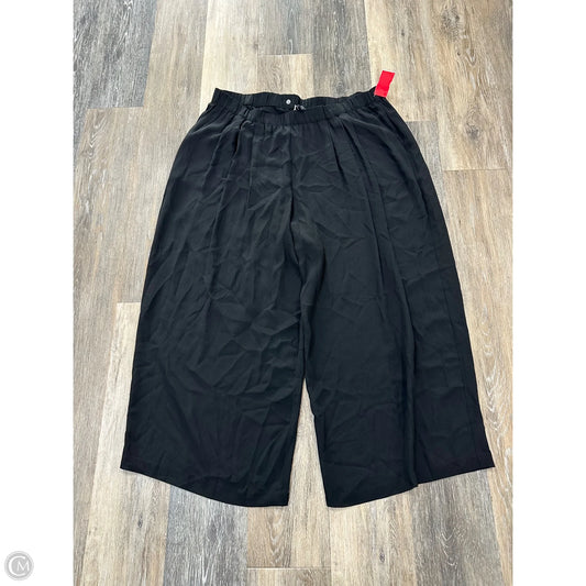 Pants Wide Leg By Eileen Fisher In Black, Size: Xl