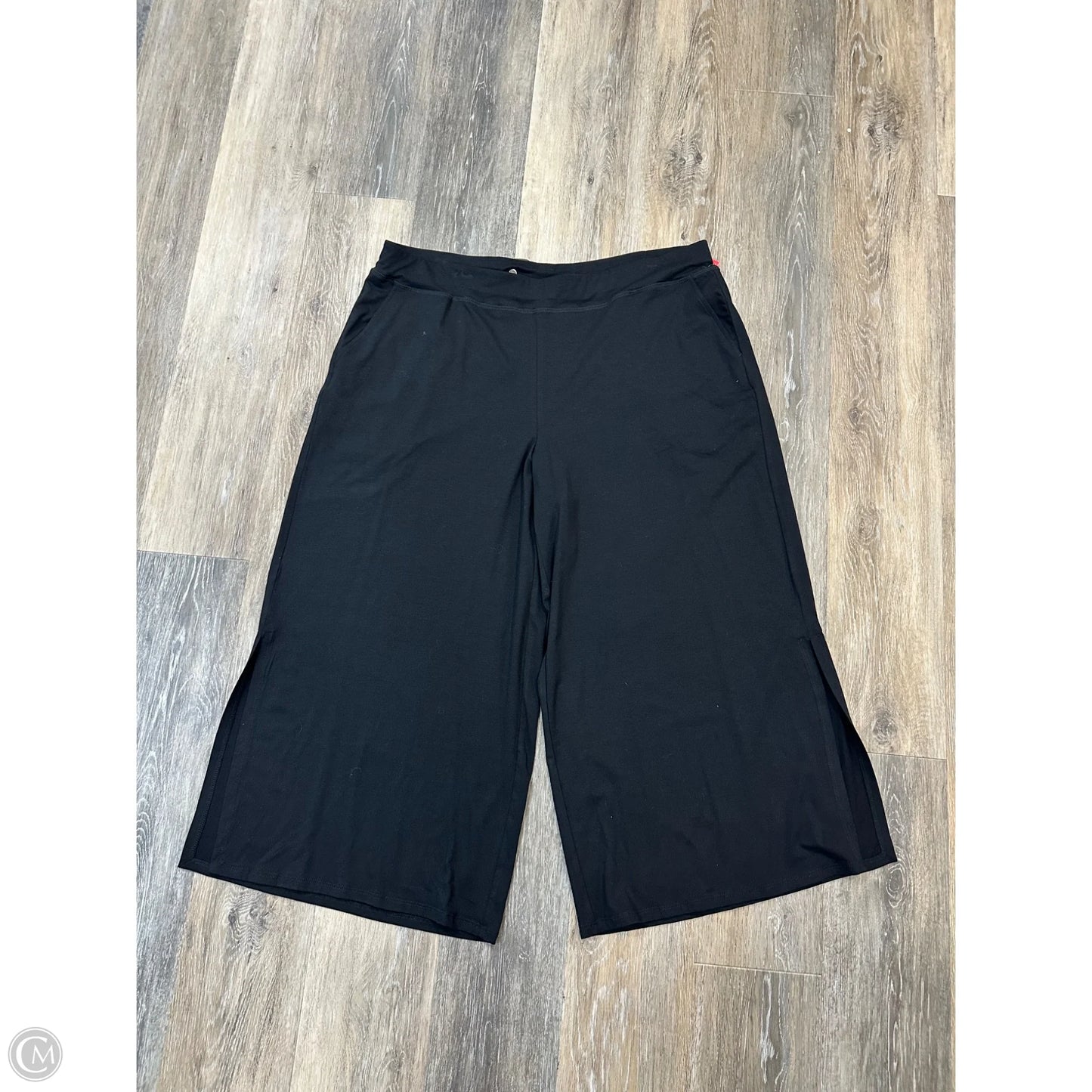 Capris By Eileen Fisher In Black, Size: Xl