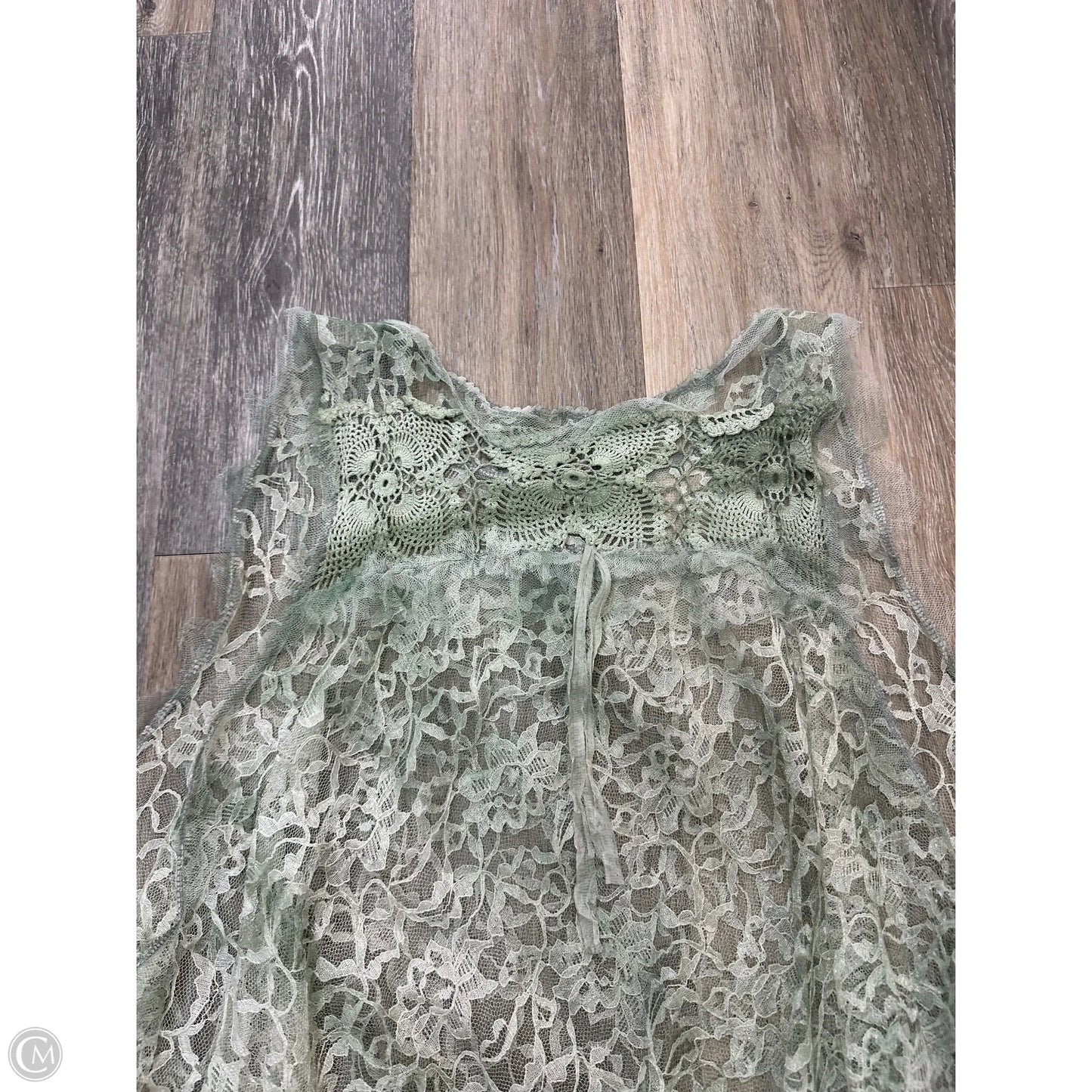 Tank Top By Clothes Mentor In Green, Size: Xl
