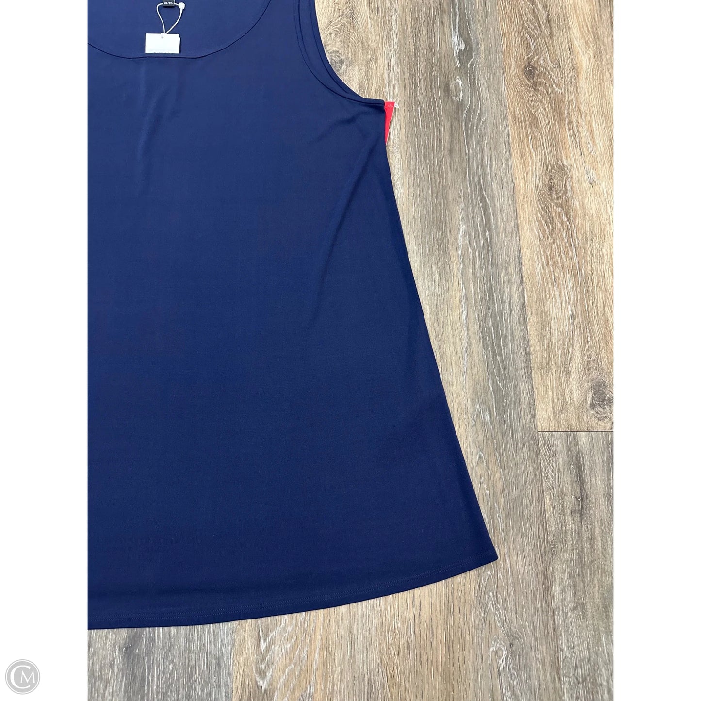 Tank Top By Eileen Fisher In Blue, Size: Xl