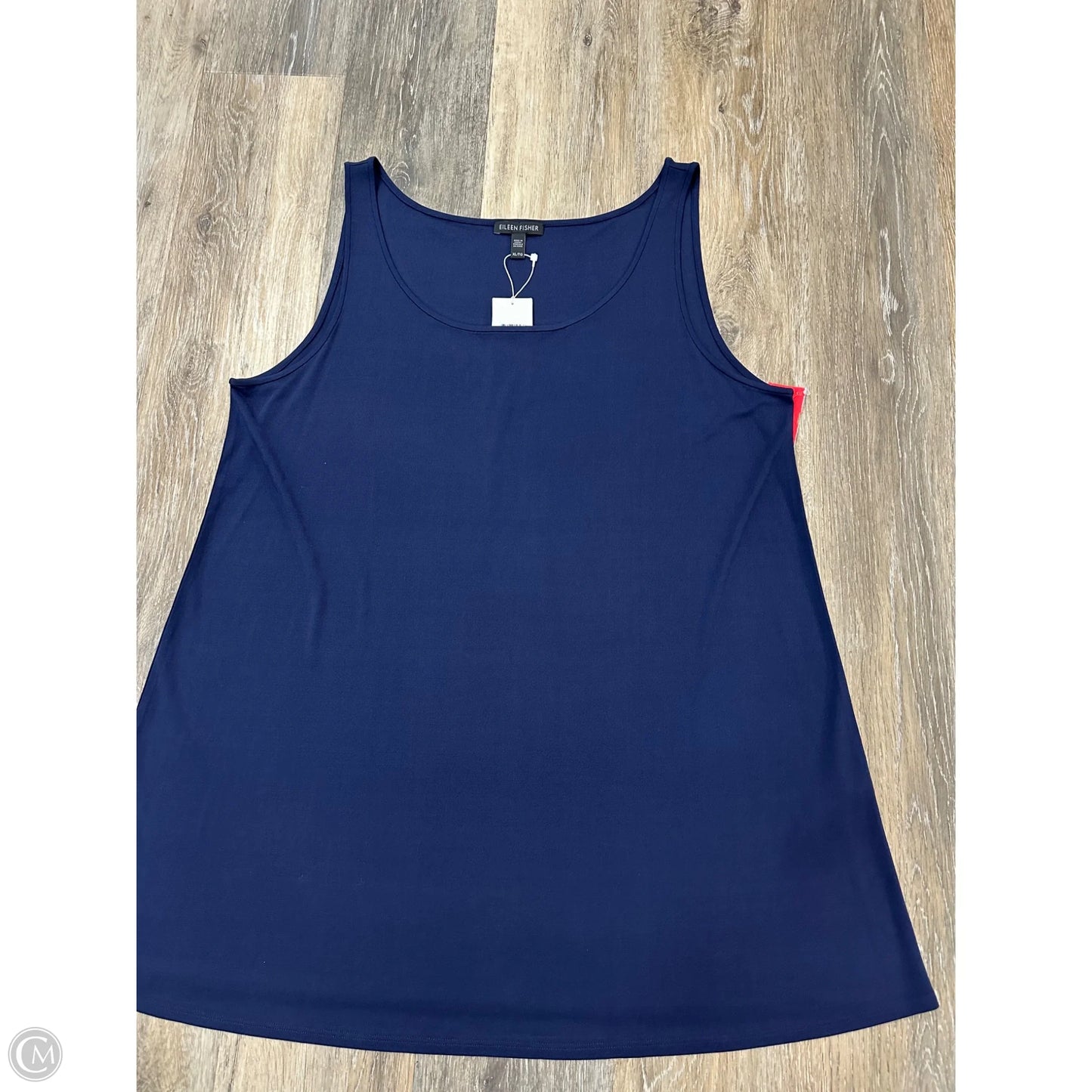 Tank Top By Eileen Fisher In Blue, Size: Xl