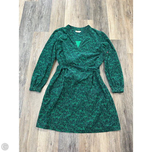 Dress Casual Midi By Boden In Blue & Green, Size: 16