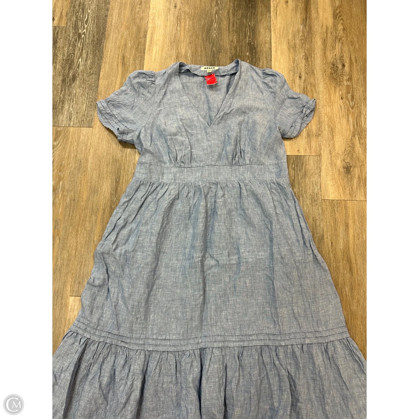 Dress Casual Maxi By Boden In Blue, Size: 20