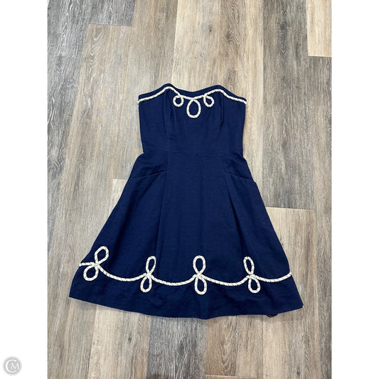 Dress Designer By Lilly Pulitzer In Blue, Size: 0