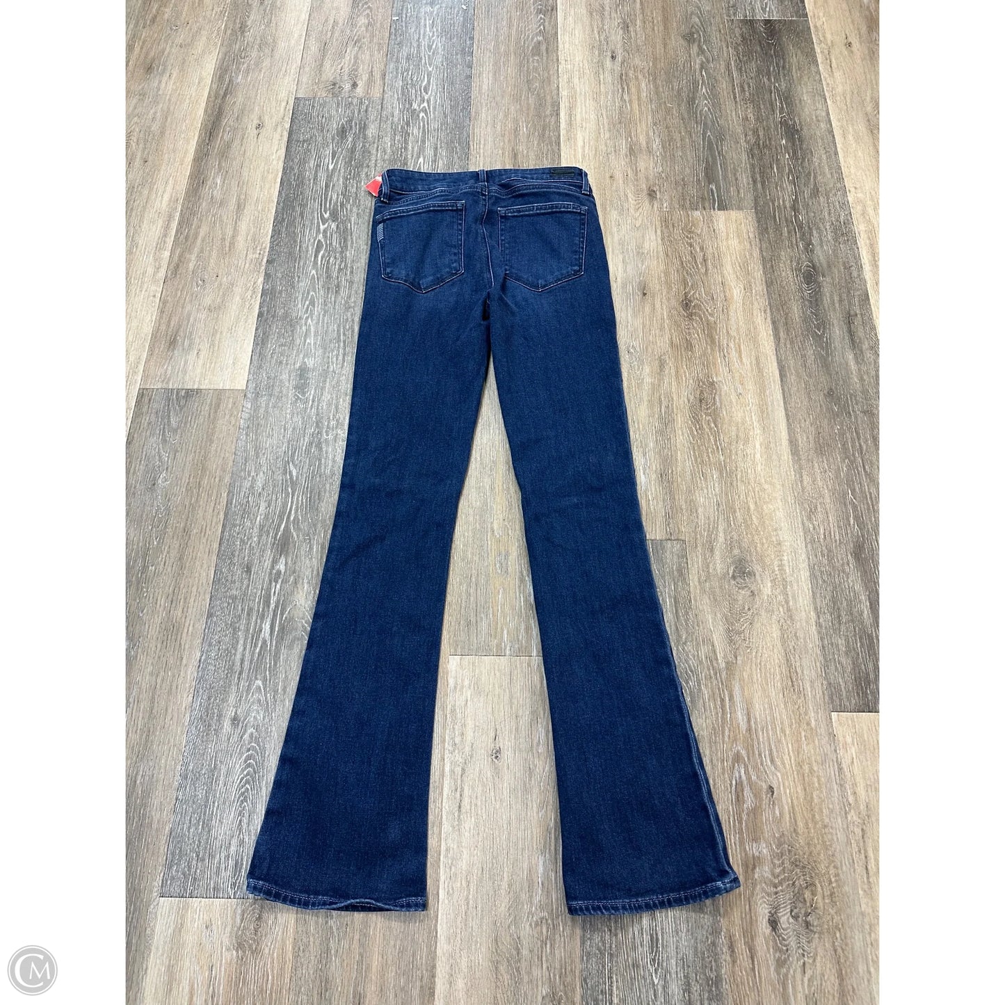 Jeans Boot Cut By Paige In Blue Denim, Size: 4