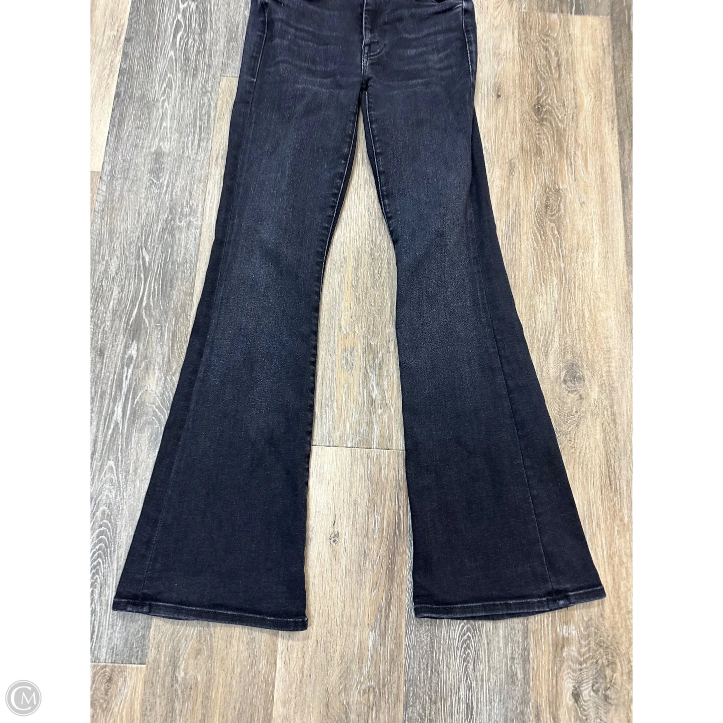 Jeans Boot Cut By Mother In Black Denim, Size: 2