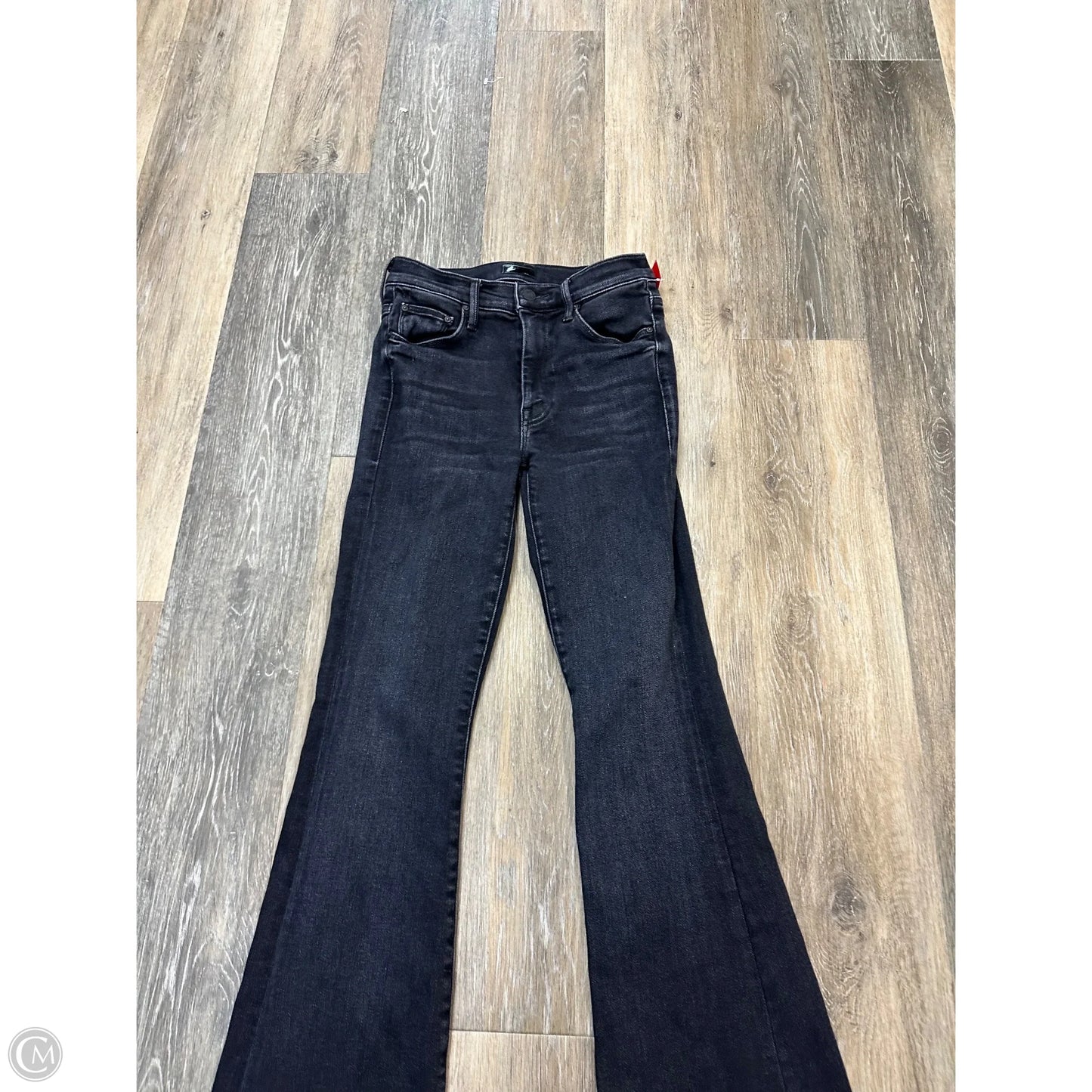 Jeans Boot Cut By Mother In Black Denim, Size: 2