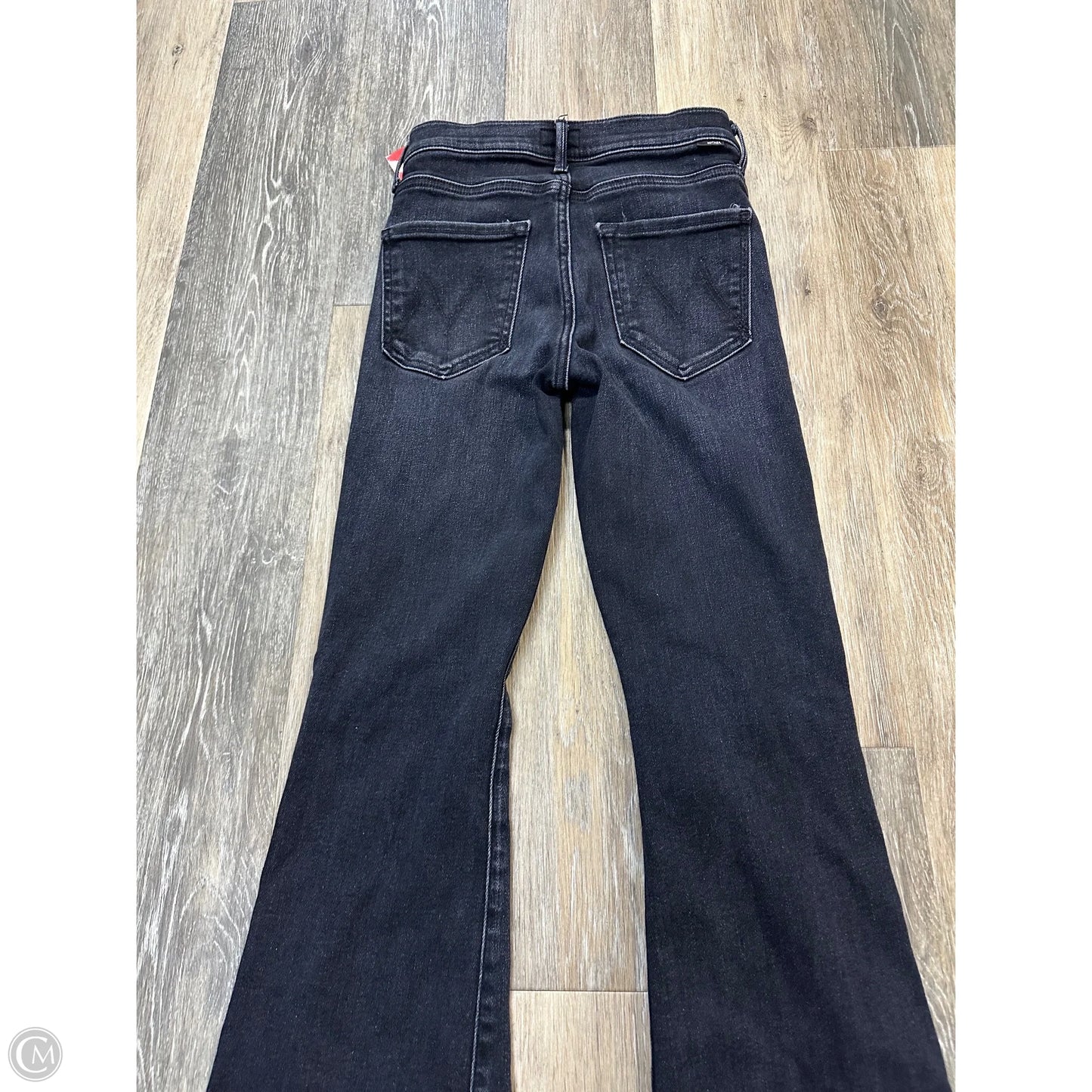 Jeans Boot Cut By Mother In Black Denim, Size: 2