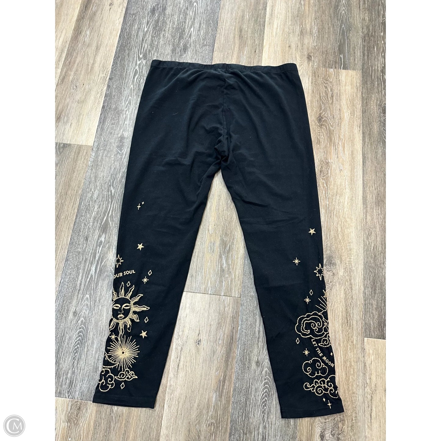 Pants Leggings By Johnny Was In Black, Size: Xl