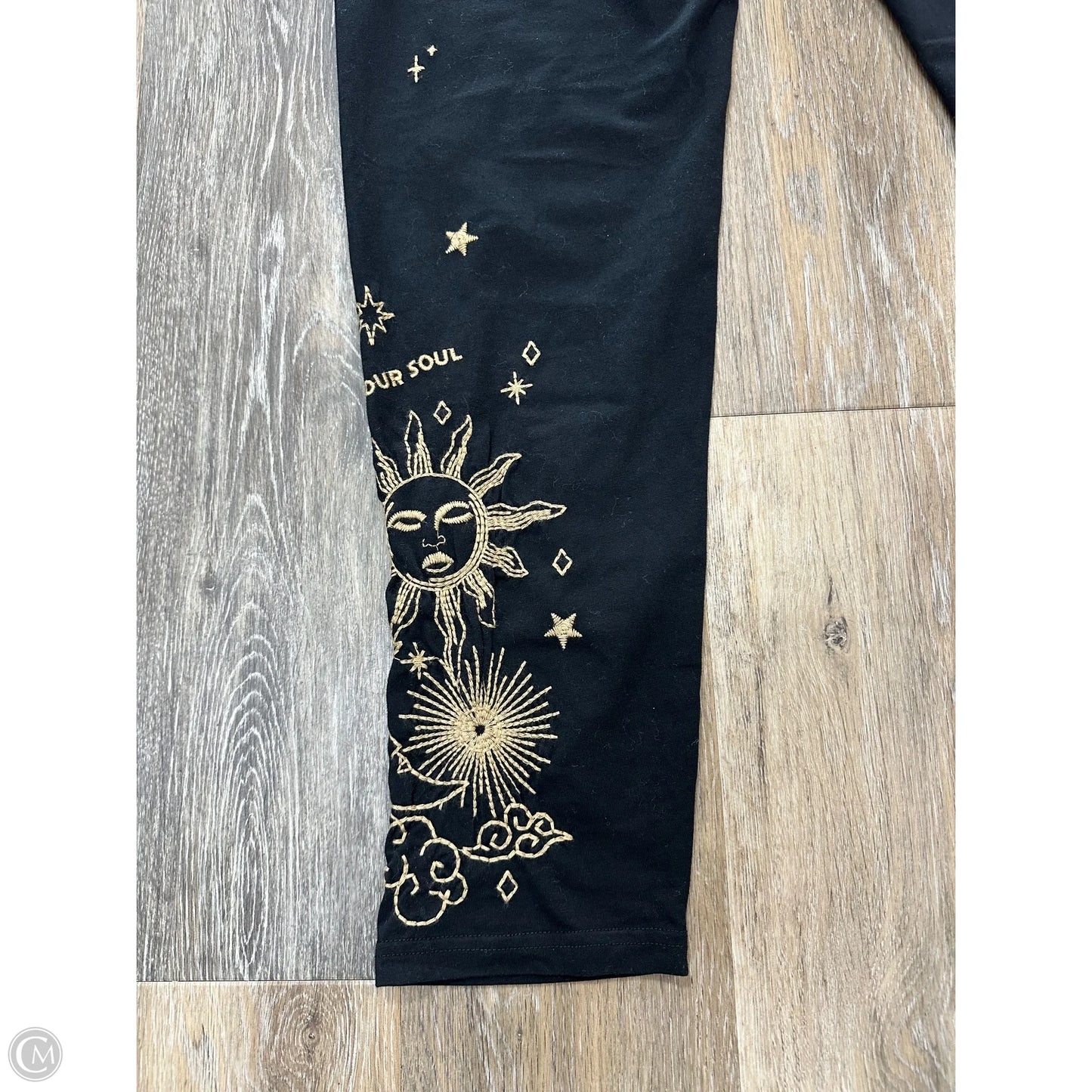 Pants Leggings By Johnny Was In Black, Size: Xl