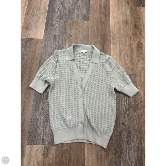 Sweater Short Sleeve By 7 Diamonds In Green, Size: S