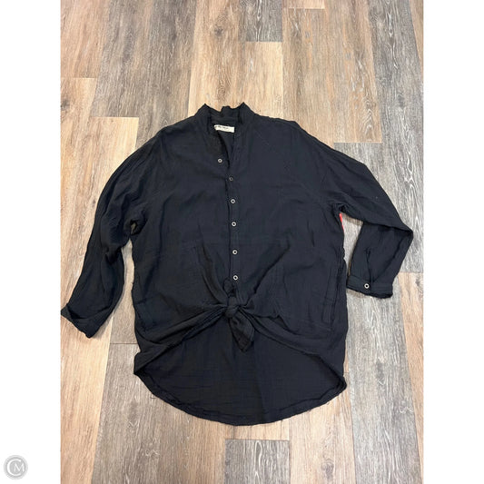 Blouse Long Sleeve By We The Free In Black, Size: L