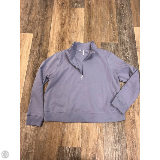 -Athletic Sweatshirt Collar By Travis Mathew In Blue, Size: XxL