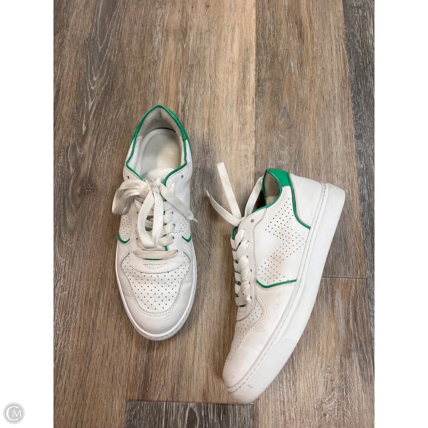 Shoes Sneakers By M. Gemi In White, Size: 9
