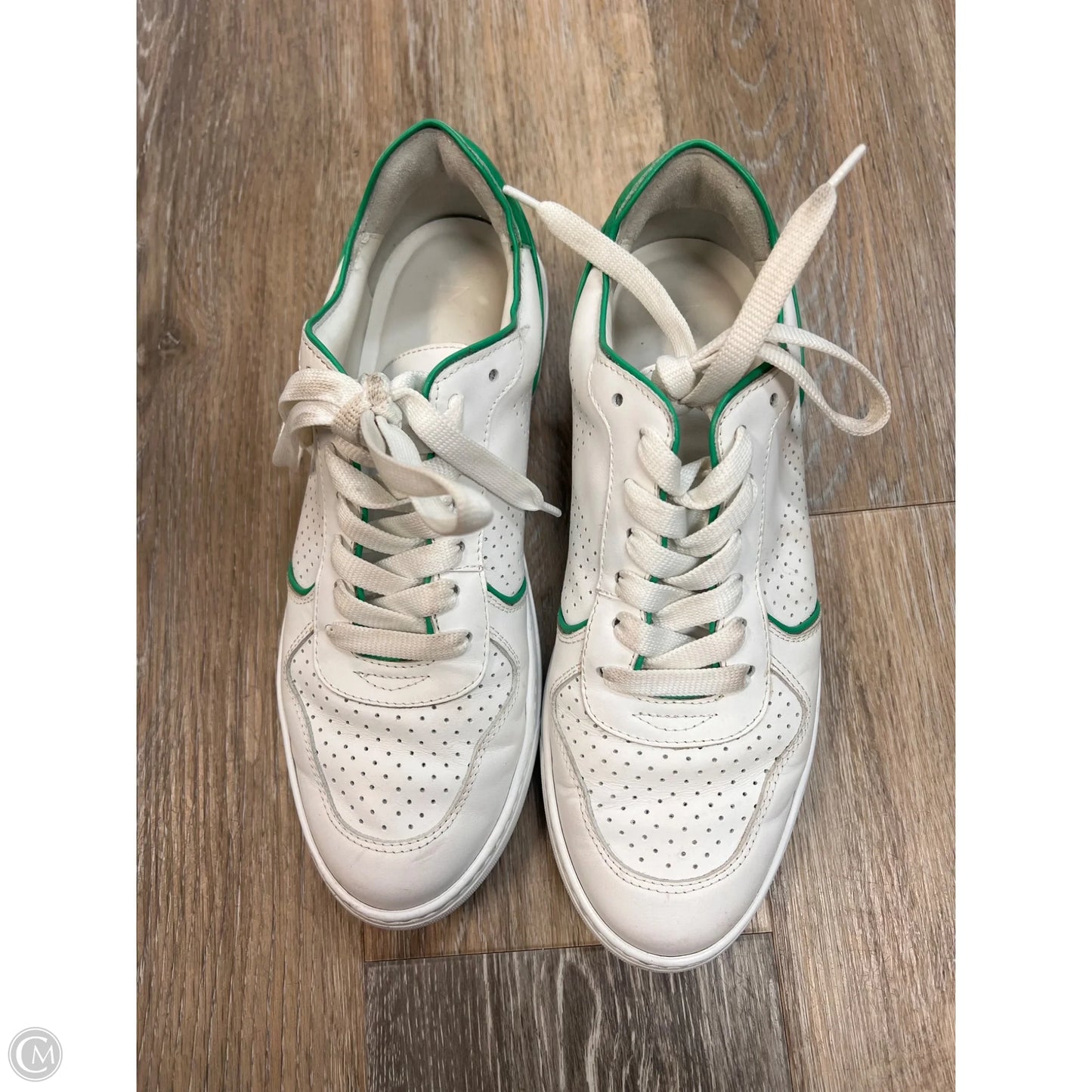 Shoes Sneakers By M. Gemi In White, Size: 9