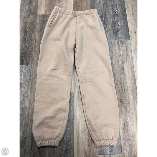 Athletic Pants By Tic Toc In Tan, Size: L