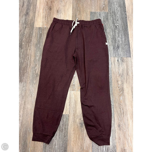 Athletic Pants By Vuori In Purple, Size: L