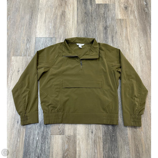 Athletic Jacket By Athleta In Green, Size: S