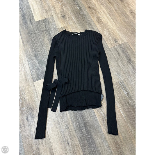 Top Long Sleeve By Helmut Lang In Black, Size: S