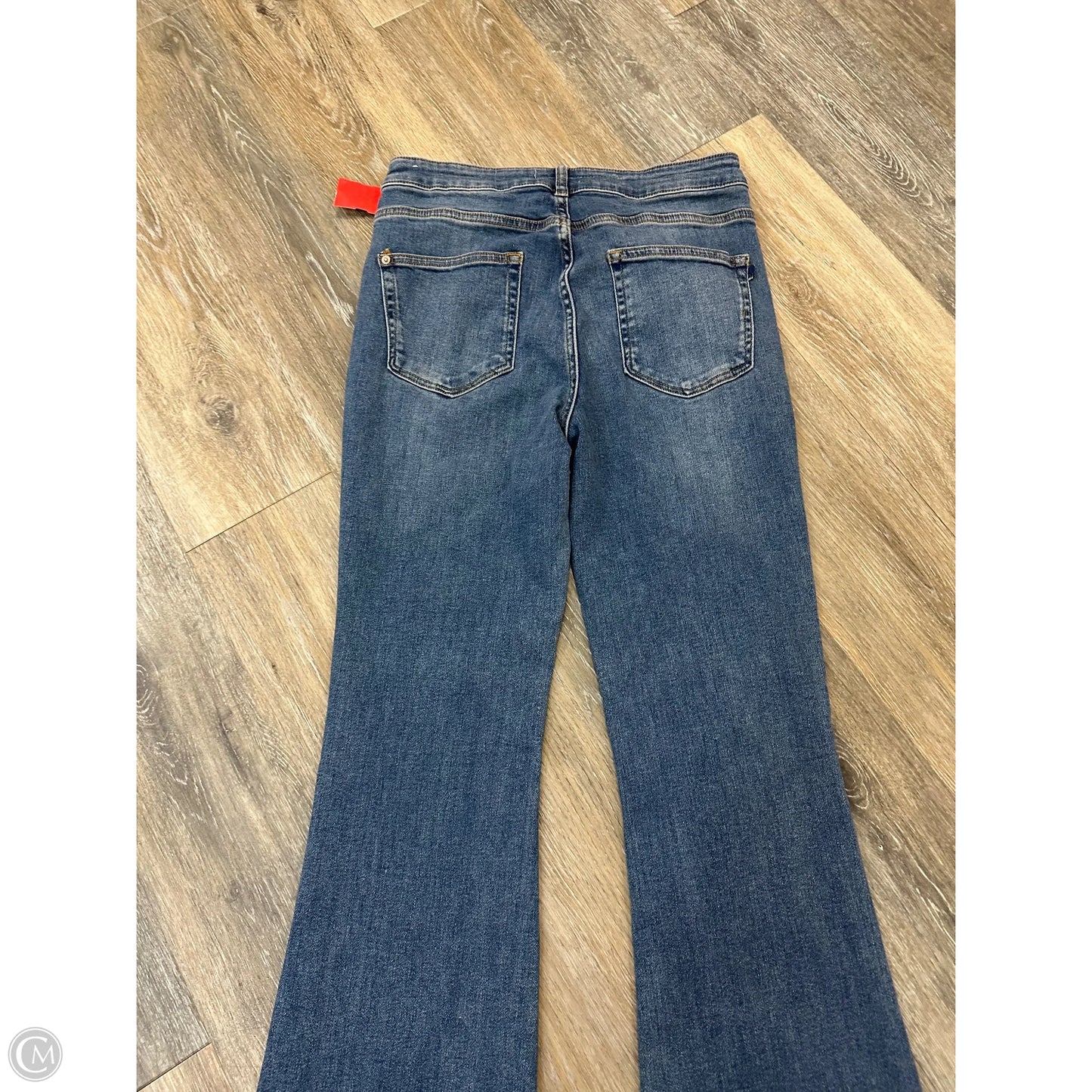 Jeans Boot Cut By Pilcro In Blue Denim, Size: 10