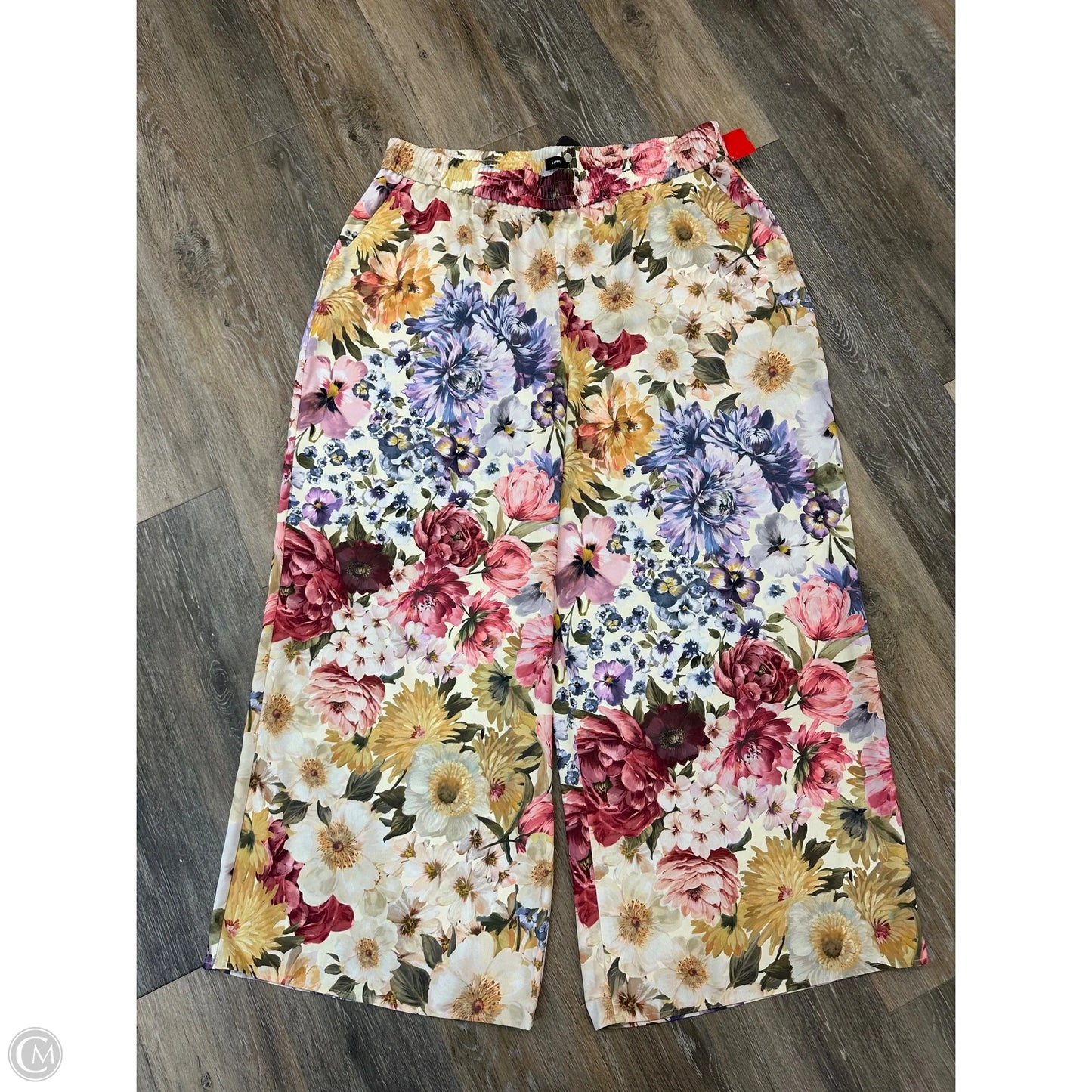 Pants Dress By Express In Floral Print, Size: Xl