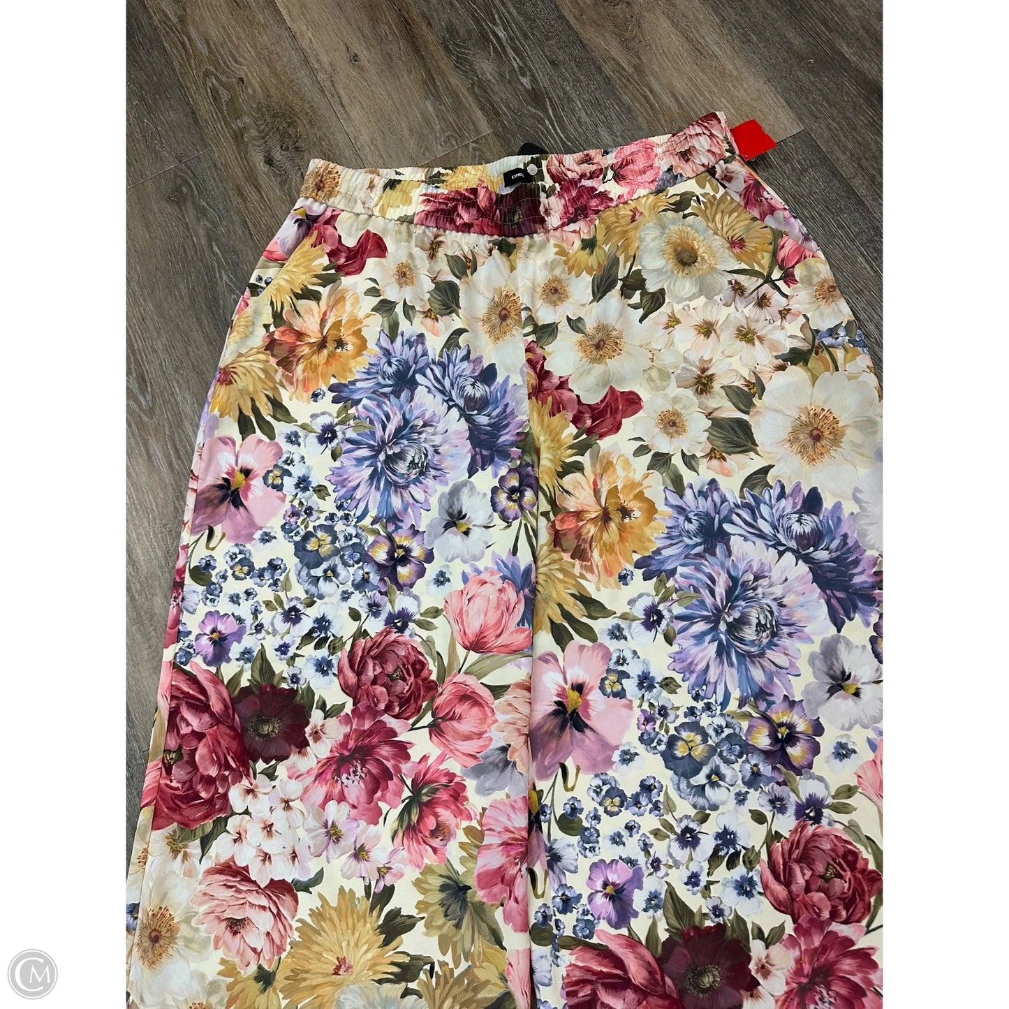 Pants Dress By Express In Floral Print, Size: Xl