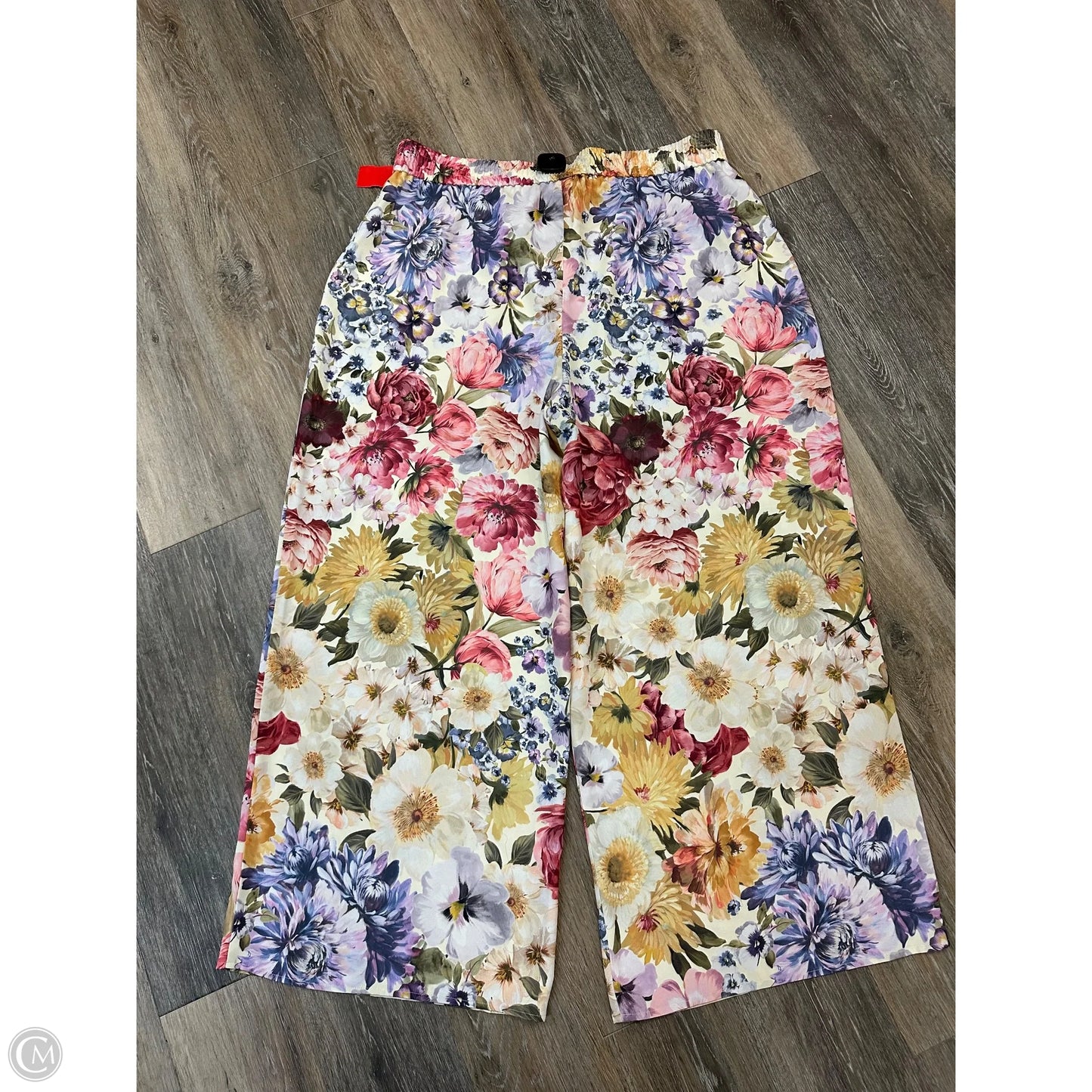 Pants Dress By Express In Floral Print, Size: Xl