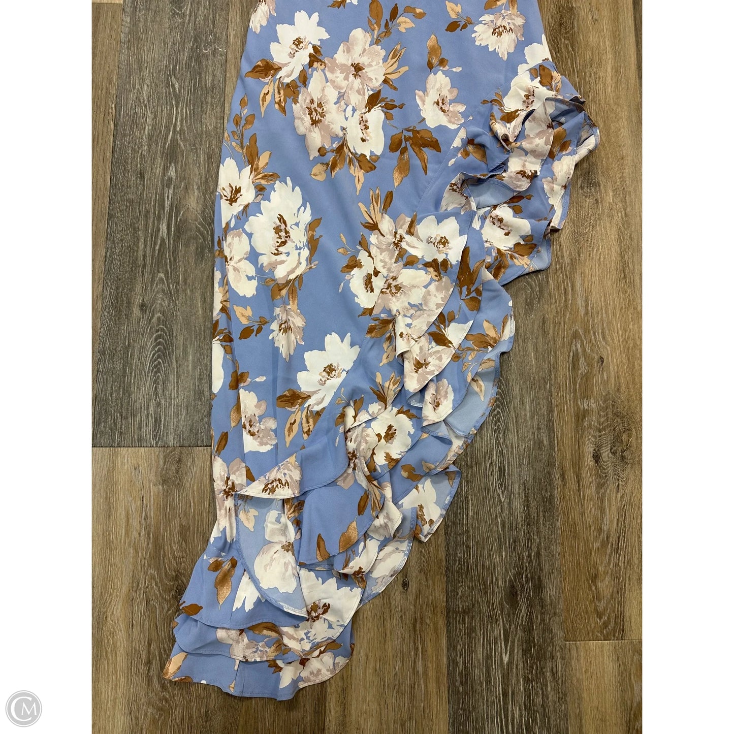 Dress Party Long By Abercrombie And Fitch In Floral Print, Size: M