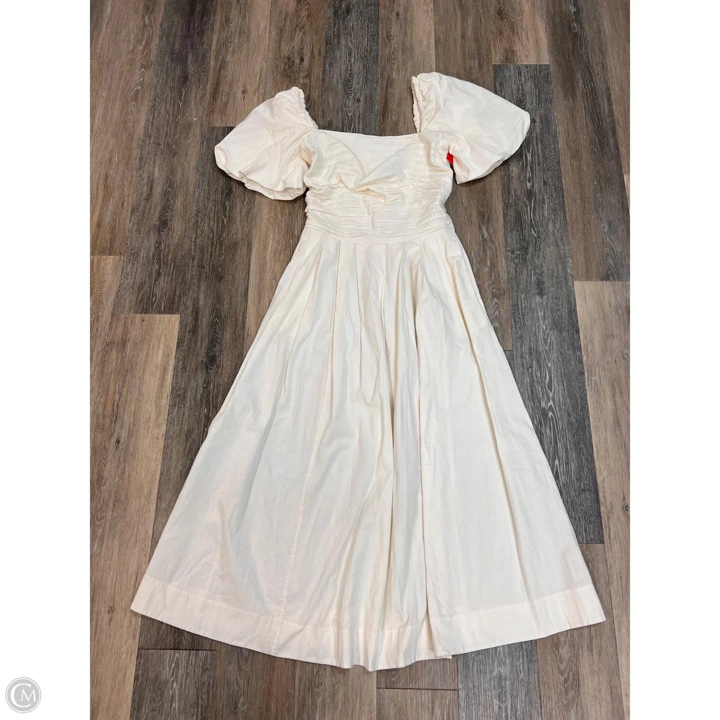 Dress Casual Maxi By Free People In Cream, Size: M