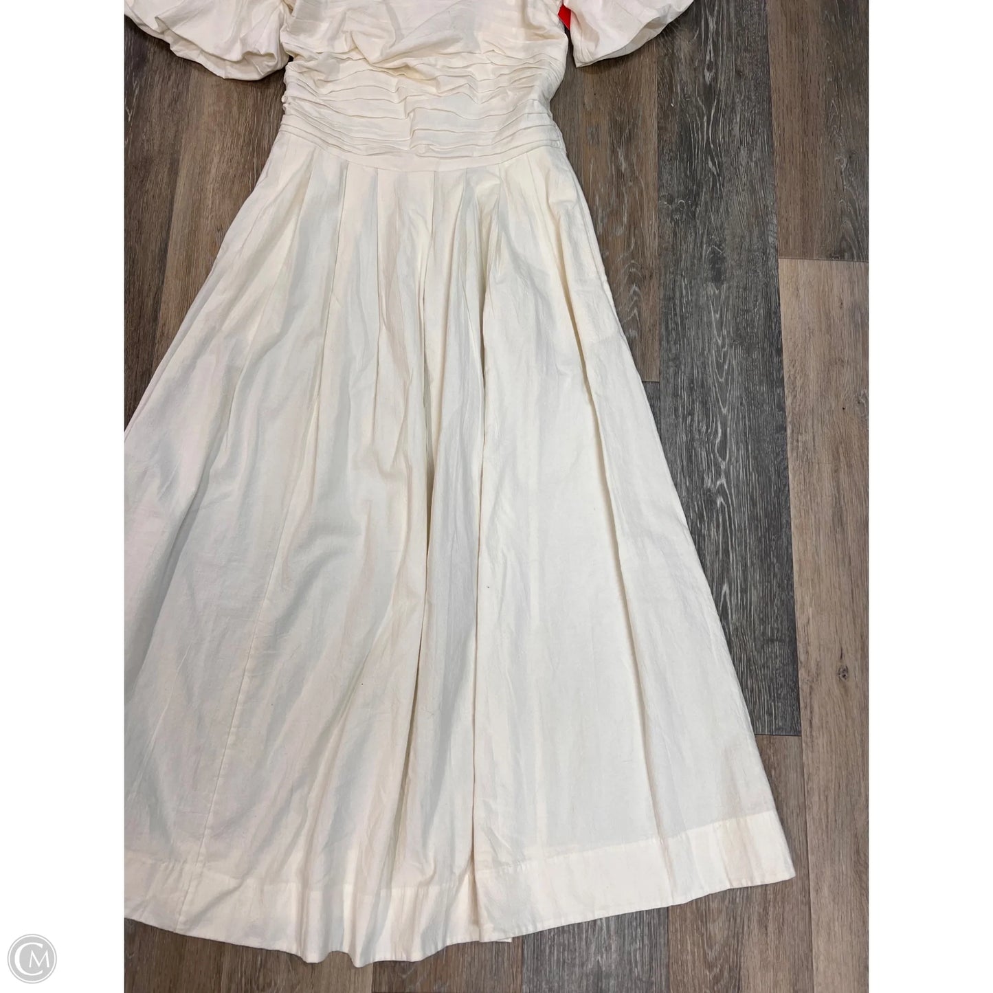 Dress Casual Maxi By Free People In Cream, Size: M