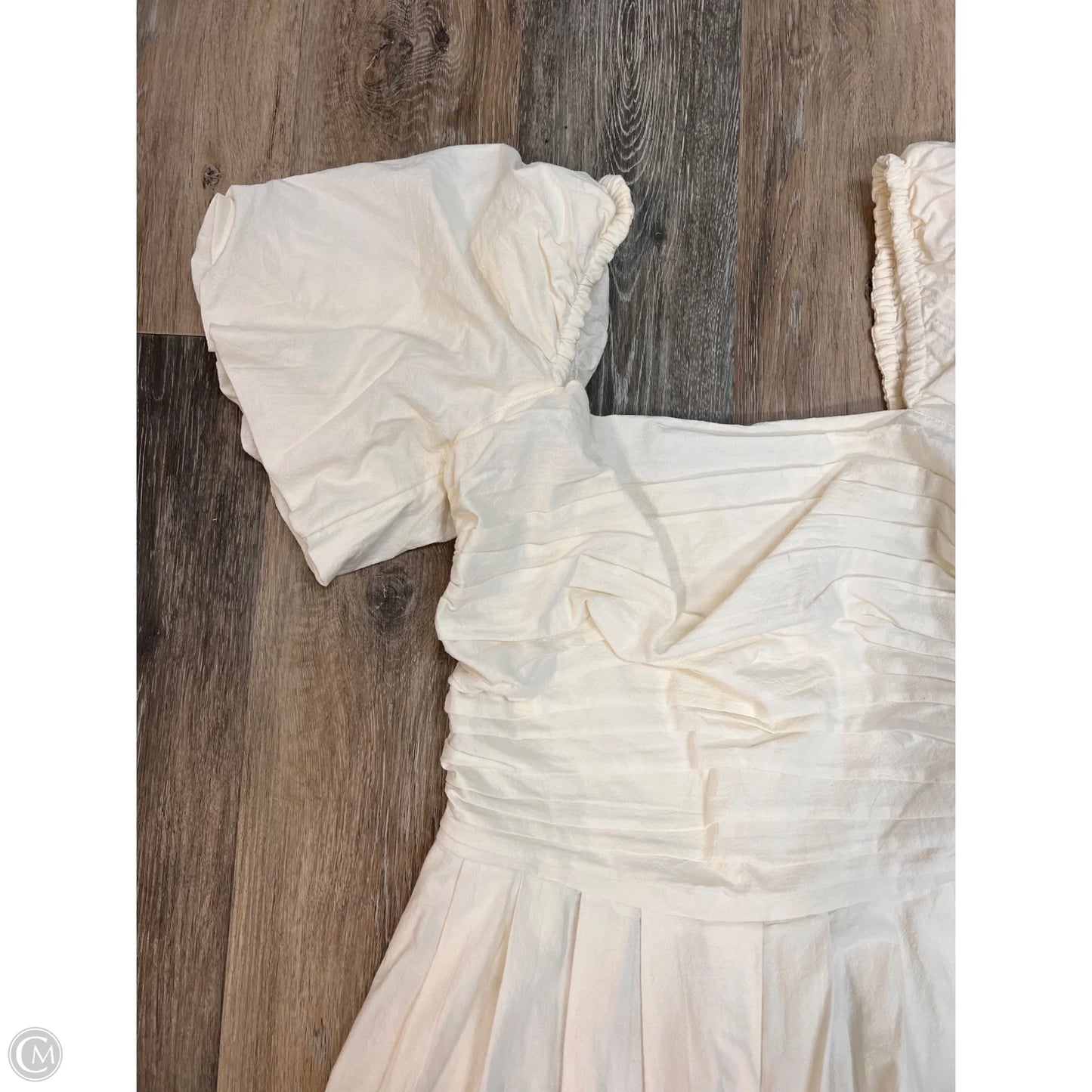 Dress Casual Maxi By Free People In Cream, Size: M