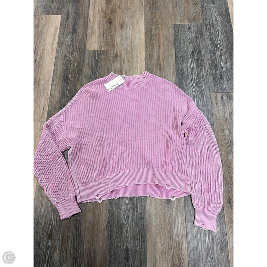 Sweater By Pistola In Pink, Size: M