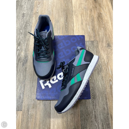 Shoes Sneakers By Reebok In Blue & Green, Size: 9.5