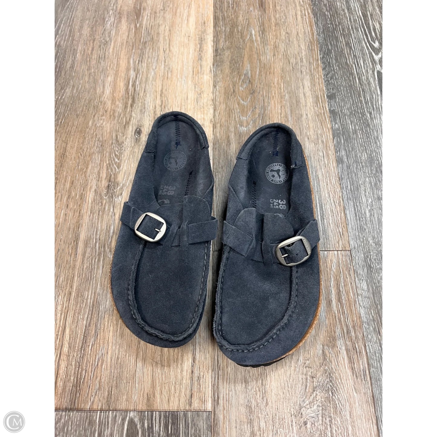 Shoes Flats By Birkenstock In Blue, Size: 7